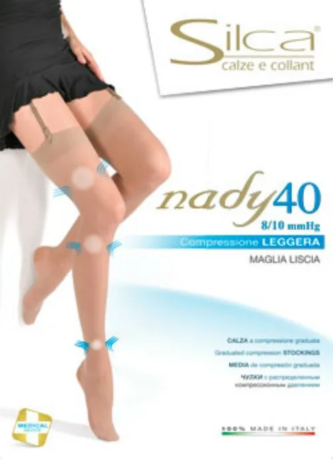 Calza compressione leggera 40 den