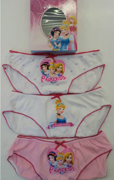 TRIS SLIP DISNEY PRINCIPESSE