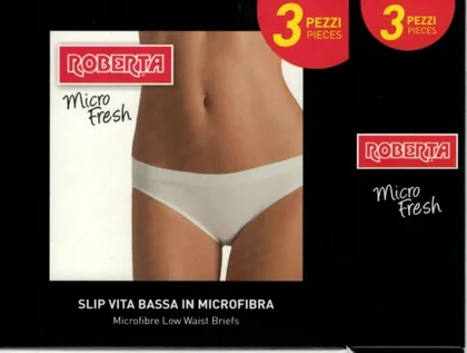 SLIP VITA BASSA ROBERTA MICOFIBRA